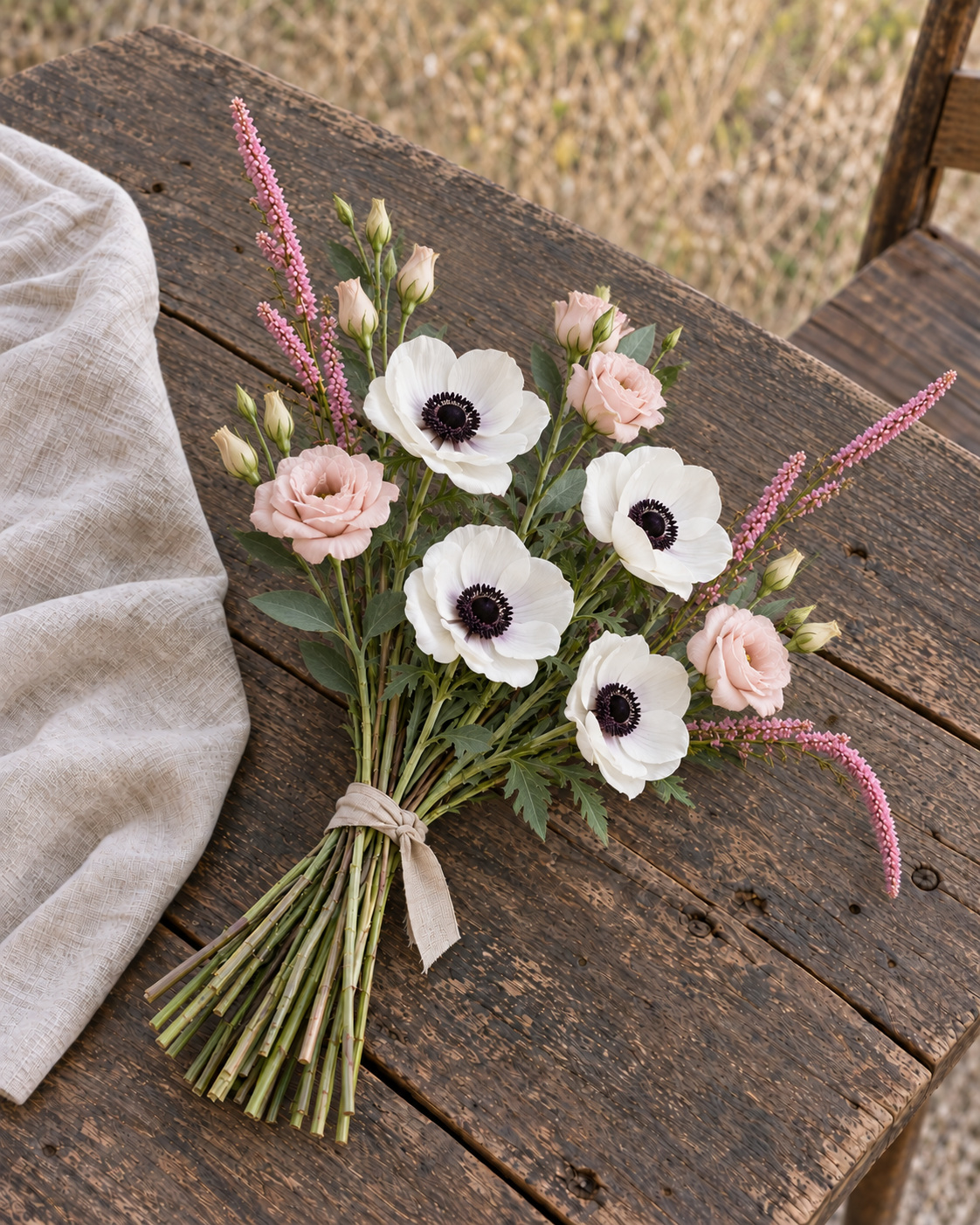 Anemone Blush arrangement