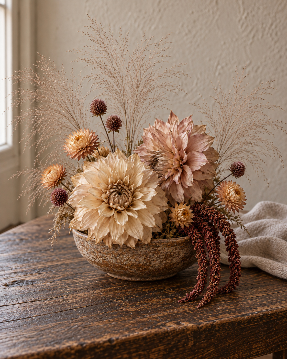 Autumn Café arrangement