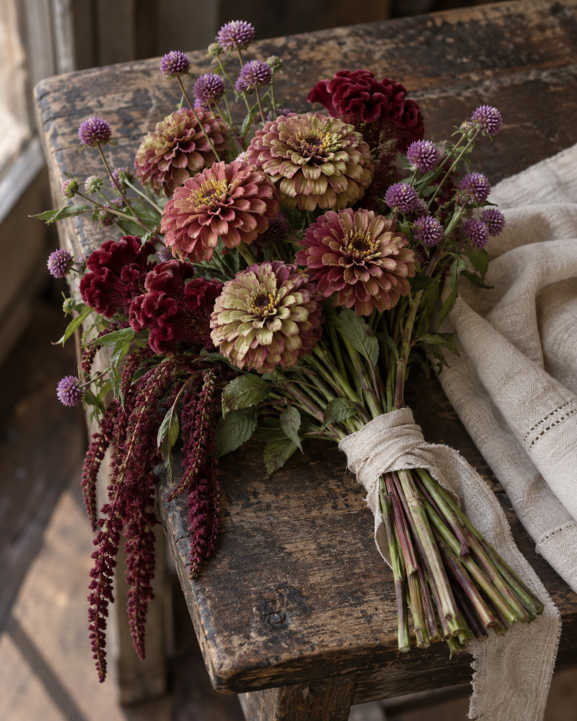 Thistle Dusk arrangement