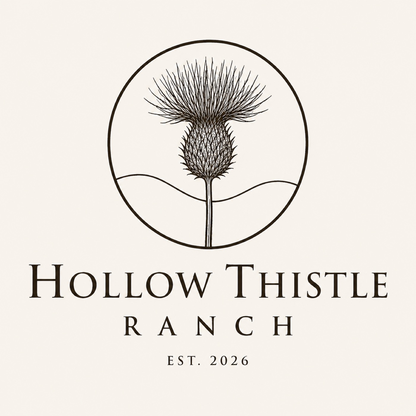 Hollow Thistle Ranch logo